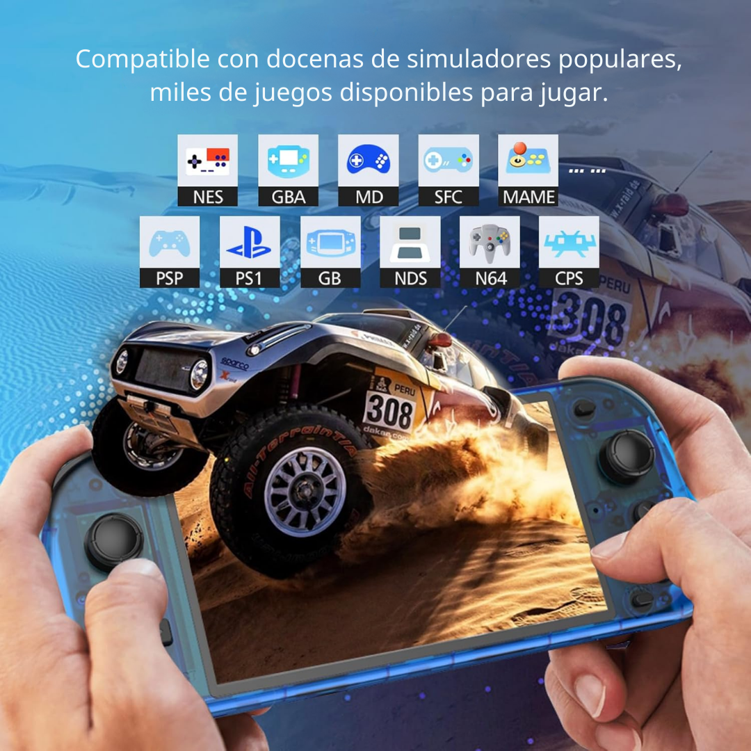 Consola Portátil Retro con Miles de Juegos Incluidos